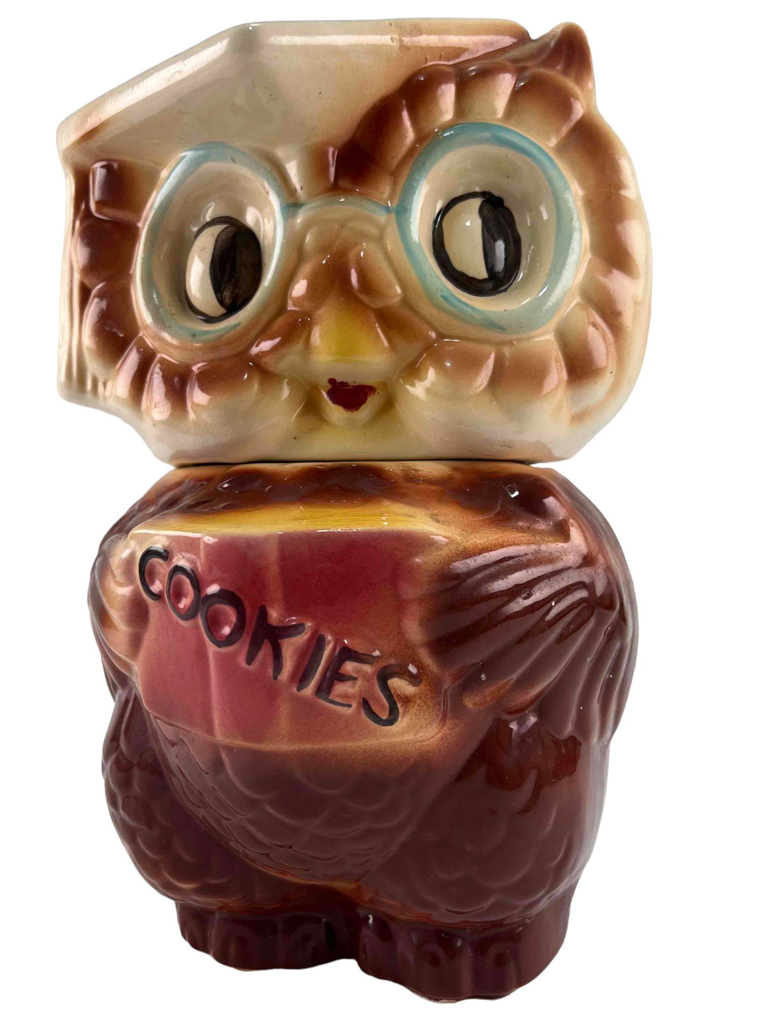 Vintage Owl Cookie Jar. (1 of 15)