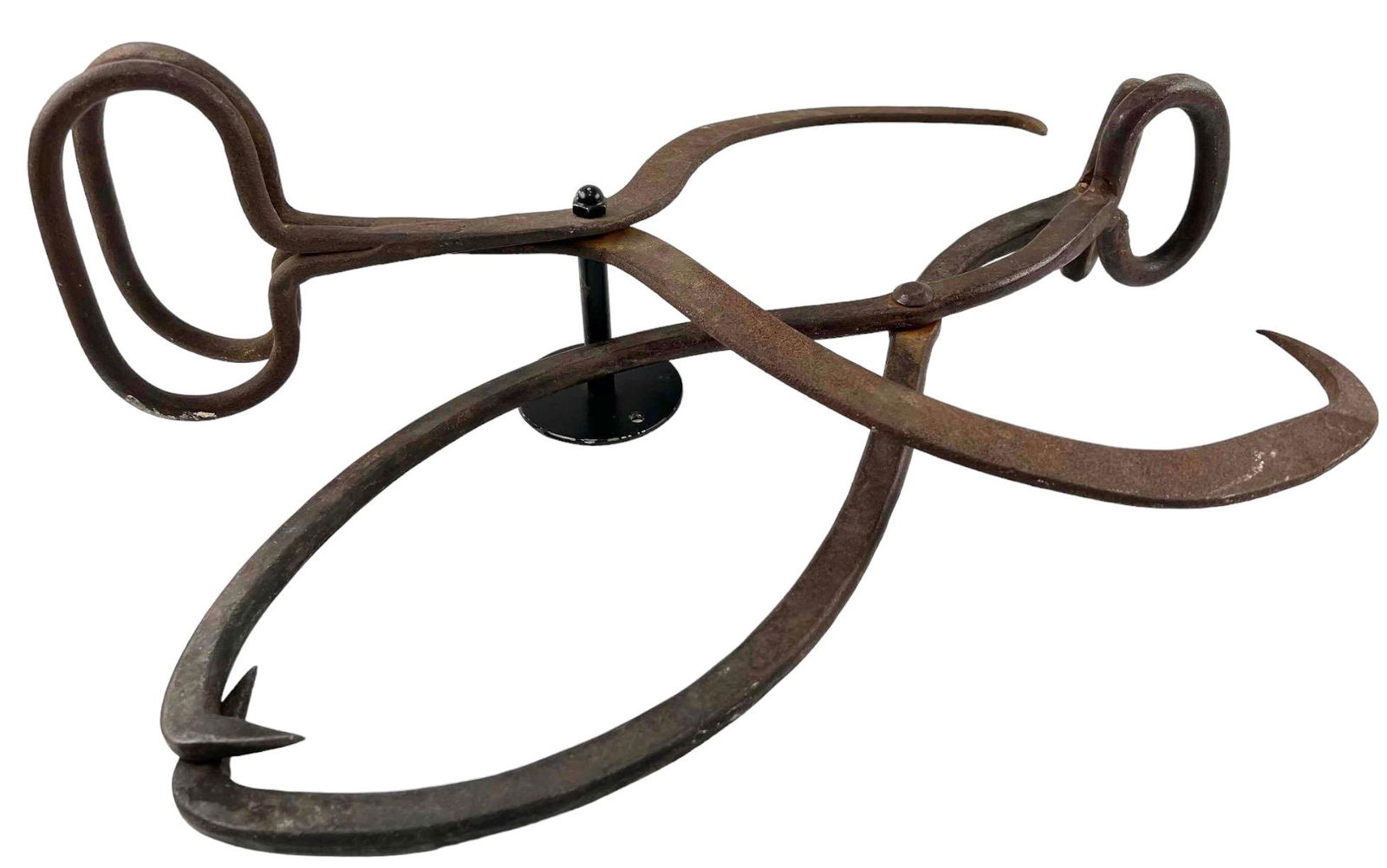 Two Pairs of Antique Ice Tongs, One with Wall Mounting Bracket (1 of 20)