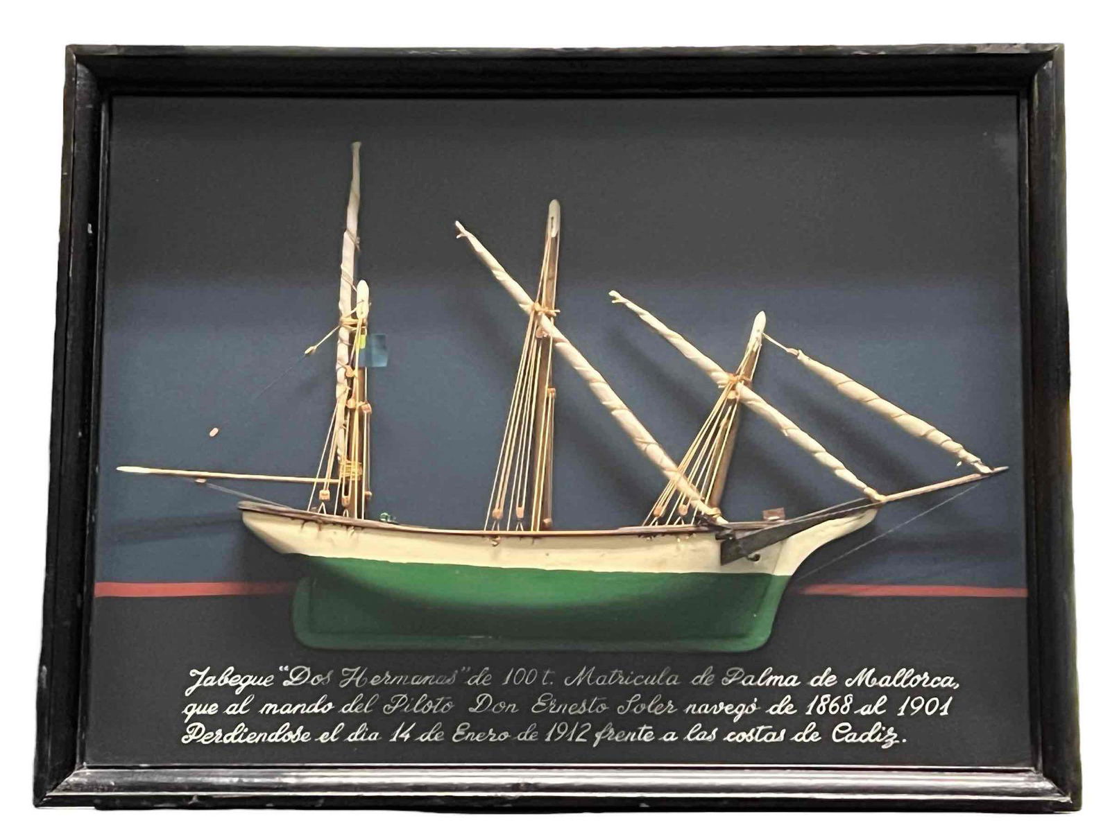Spanish Half Hull Ship Model, Dos Hermanas (1 of 10)