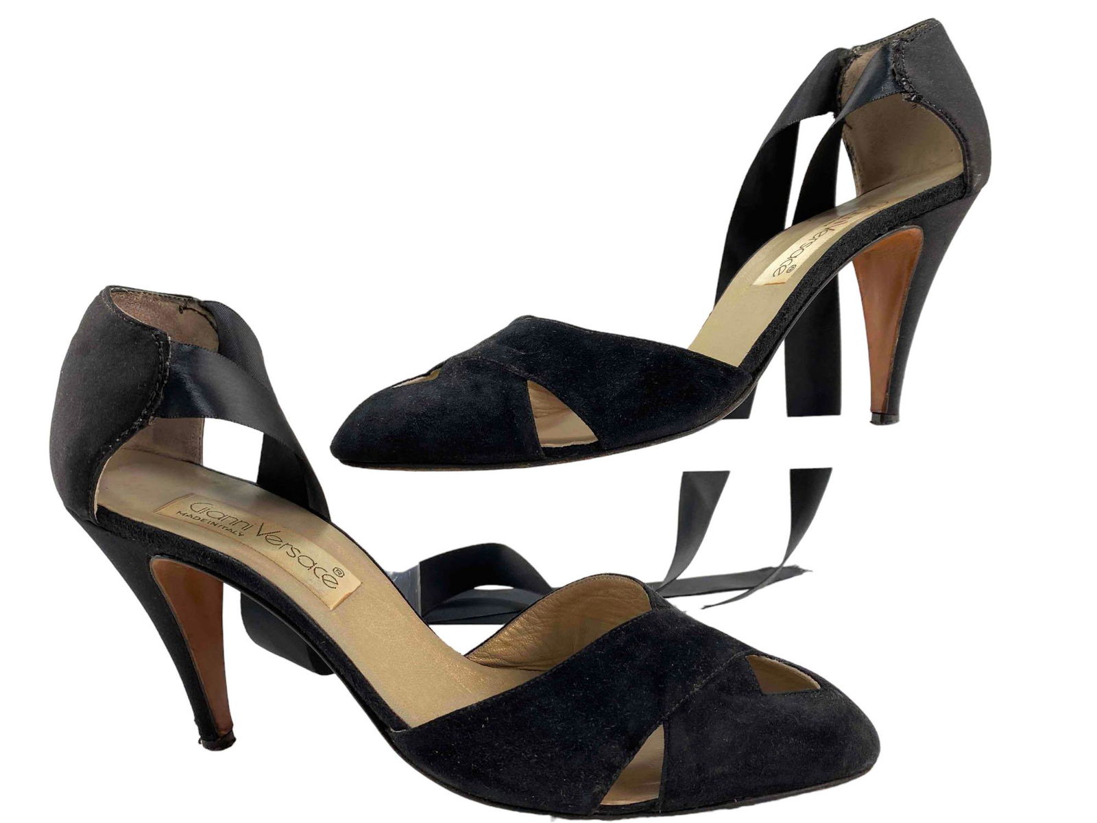 Pair of Vintage Versace High Heel Shoes (1 of 17)