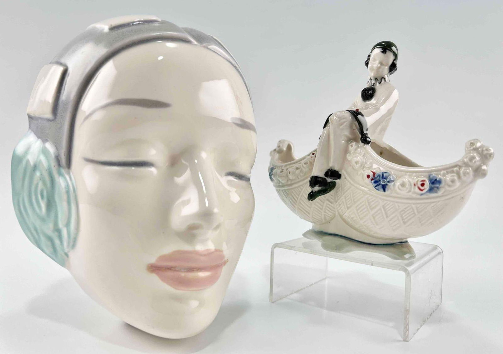 Two Art Deco Ceramic Harlequins (1 of 20)