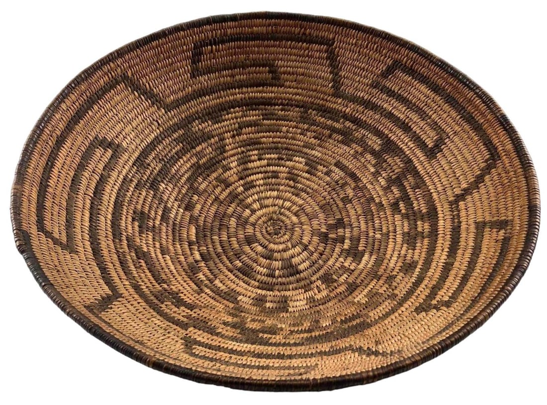 Antique Native American Pima Woven Basket (1 of 20)