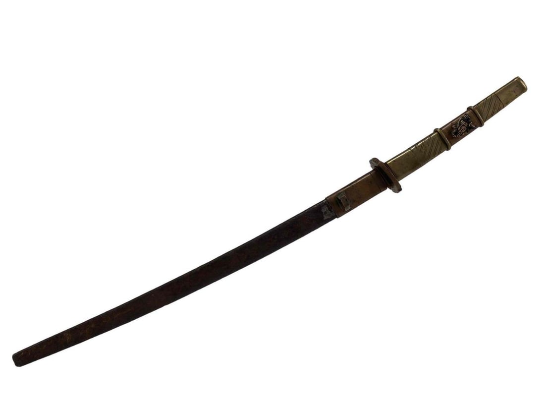 Antique Japanese Tekkan Samurai Sword (1 of 19)