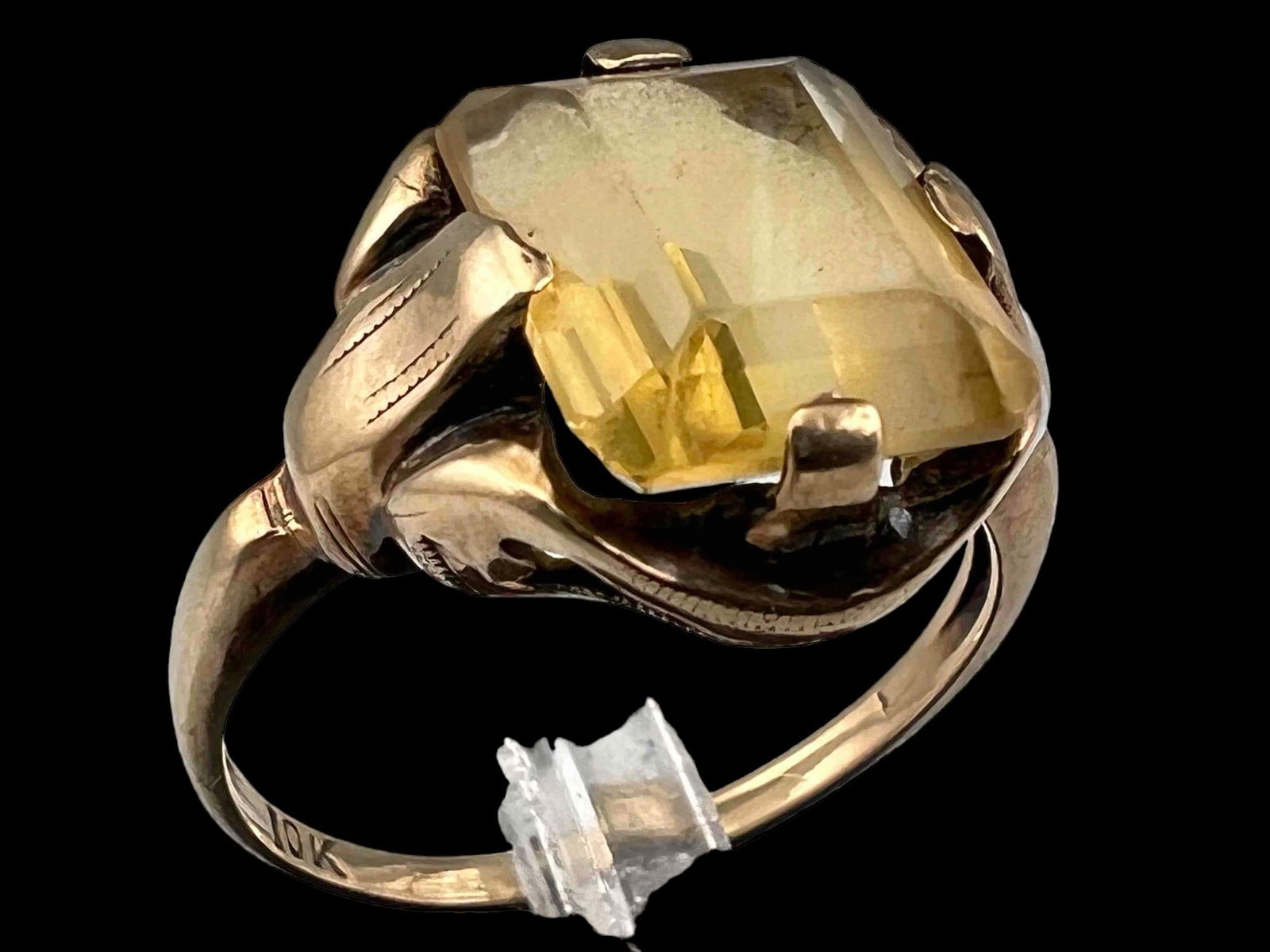 Antique 10K Citrine Ring (1 of 7)