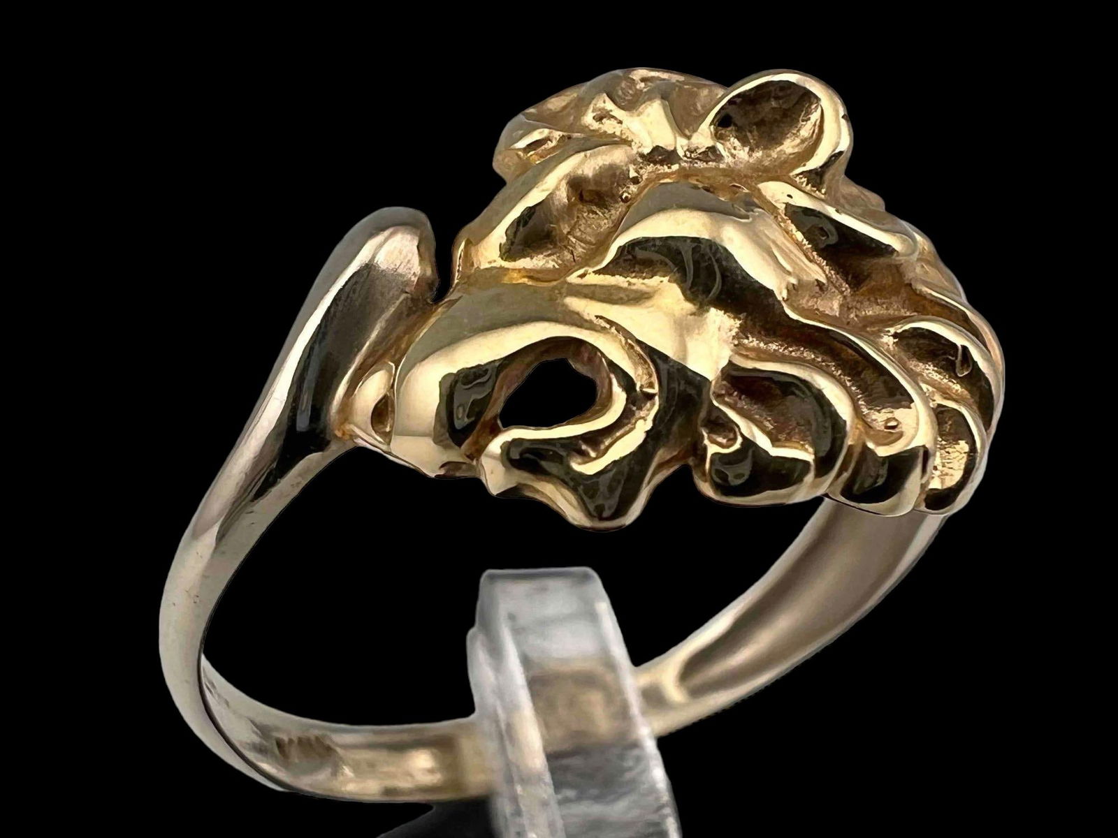 14K Lion Ring (1 of 6)