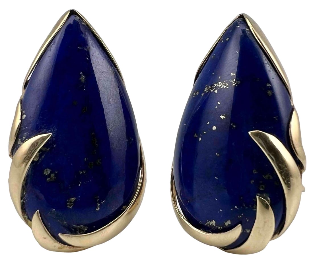 14K Lapis Lazuli Earrings (1 of 6)