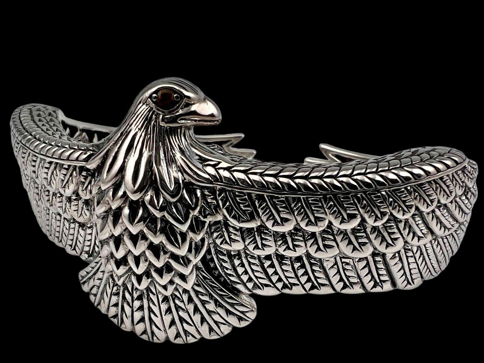 Sterling Silver Eagle Bracelet (1 of 6)