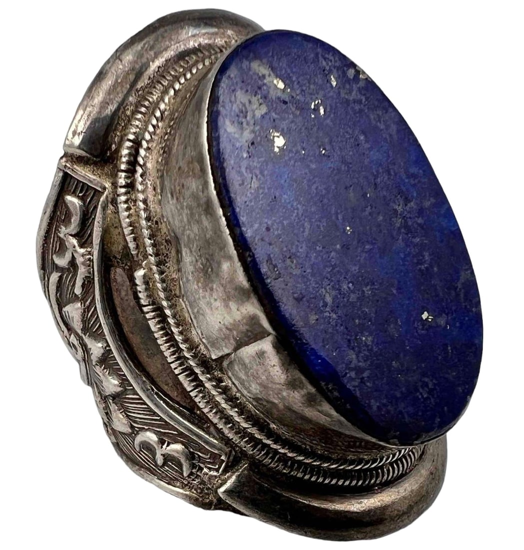 Sterling Silver Lapis Lazuli Ring (1 of 9)