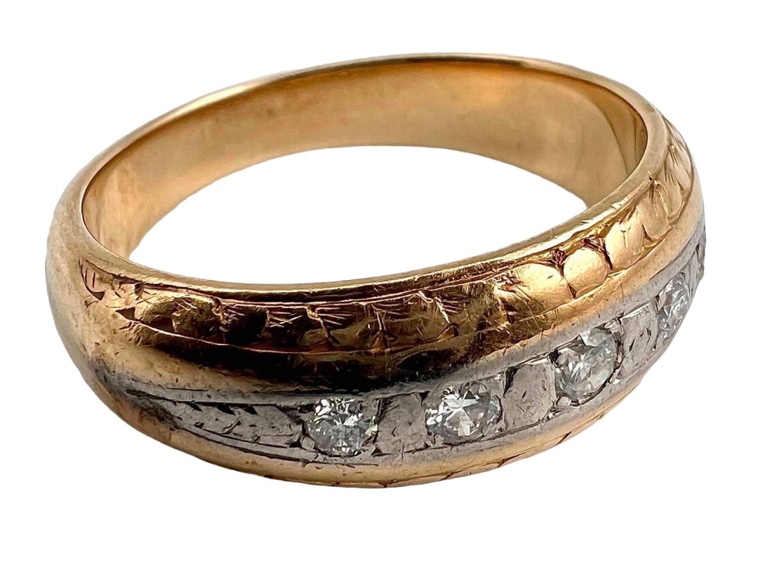 14k Gold Diamond Ring (1 of 9)