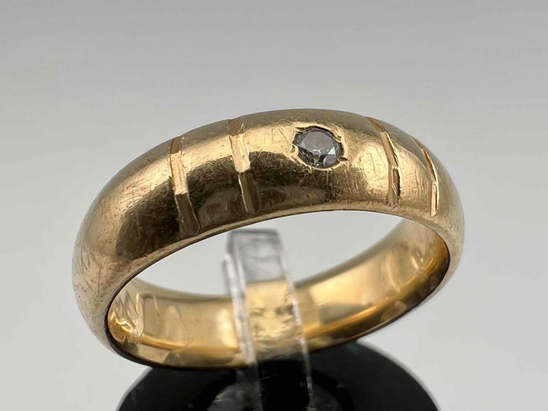 14K Diamond Band (1 of 6)