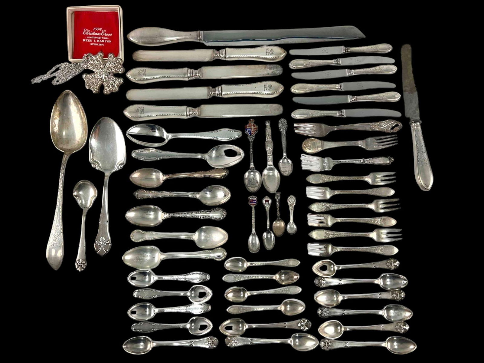 Sterling & German Silver Tableware (1 of 20)