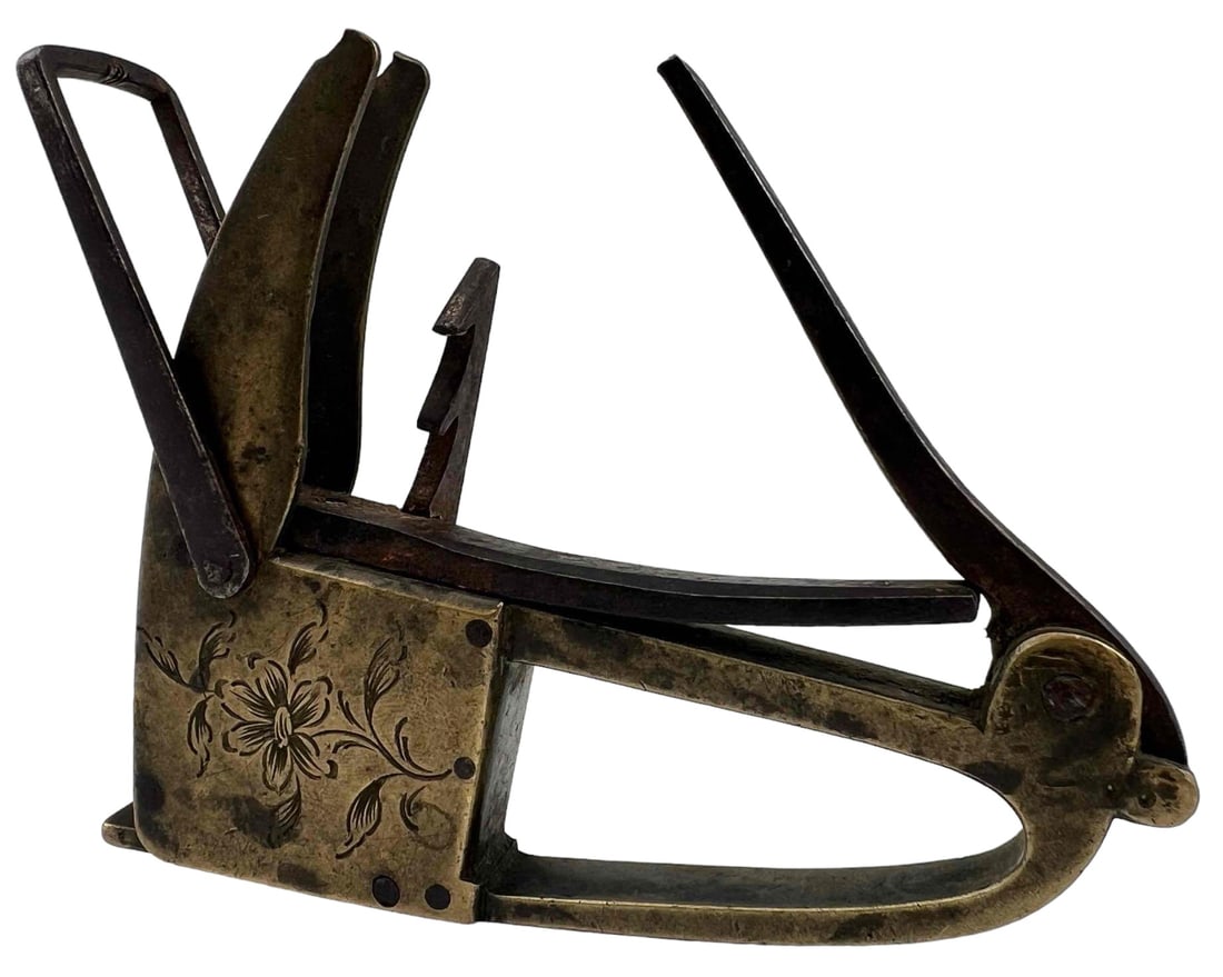 Antique Brass and Iron Fleam (1 of 16)