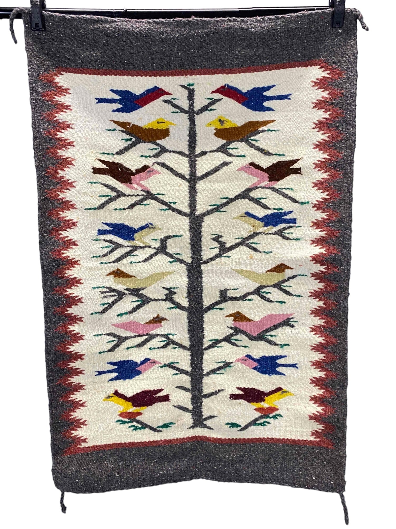 Zapotec Oaxacan Tree of Life Weaving or Rug (1 of 9)