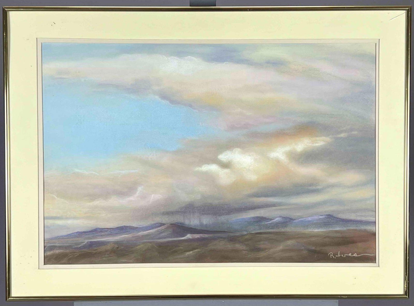 Ruth Ives, View From My Studio Window, Pastel On Paper (1 of 12)