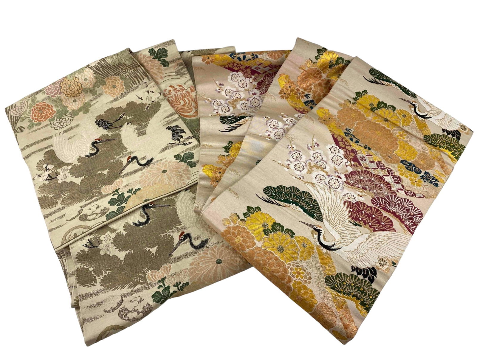 Two Japanese Embroidered Obi (1 of 18)