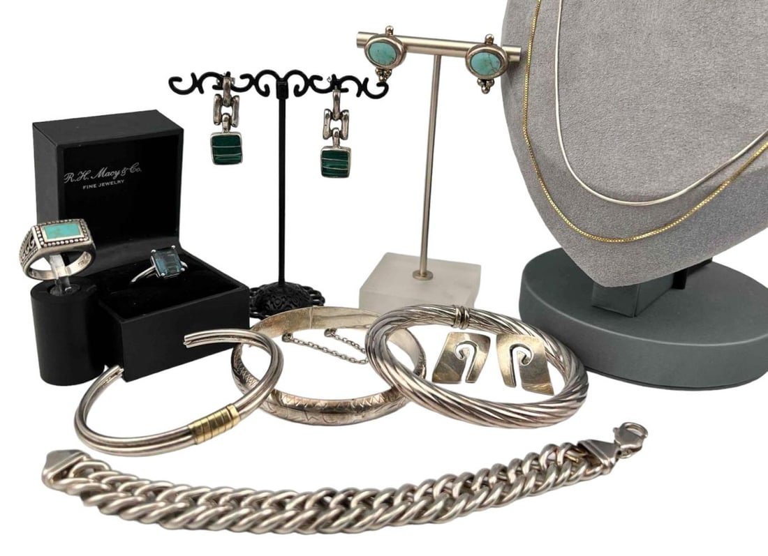 Sterling Silver Jewelry Lot (1 of 20)