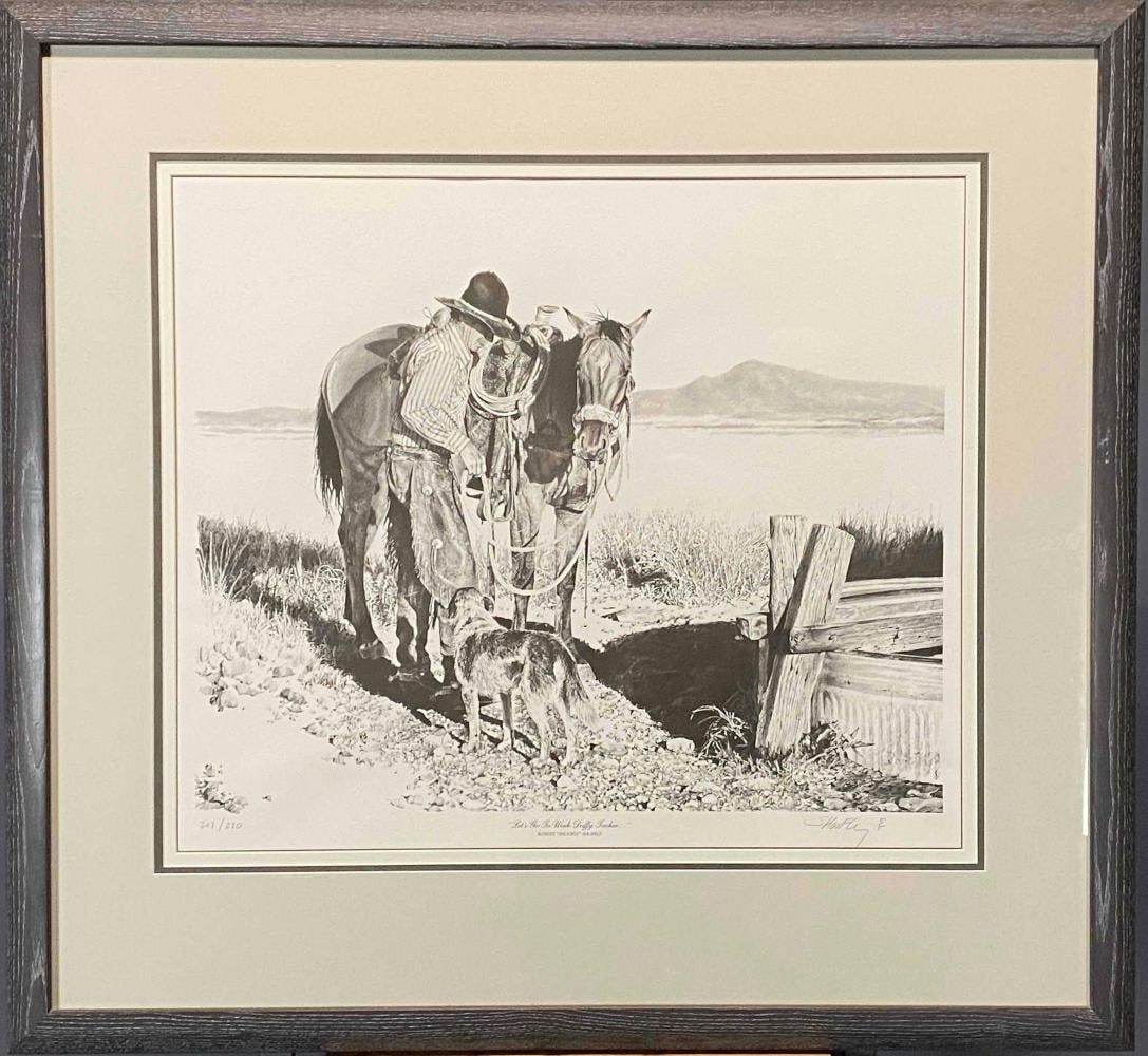 Robert "Shoofly" Shufelt, Lets Go To Work Duffy Tucker, Signed Print (1 of 15)