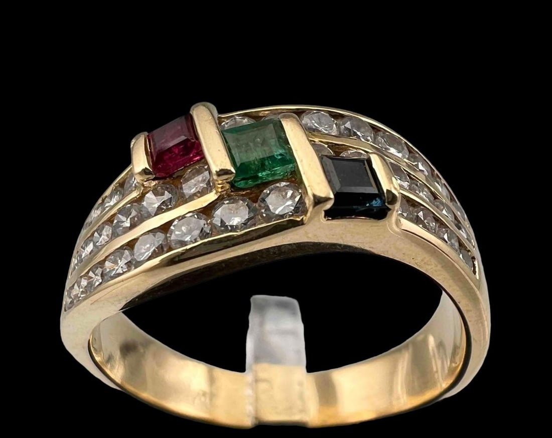 14K Diamond, Ruby (1 of 9)