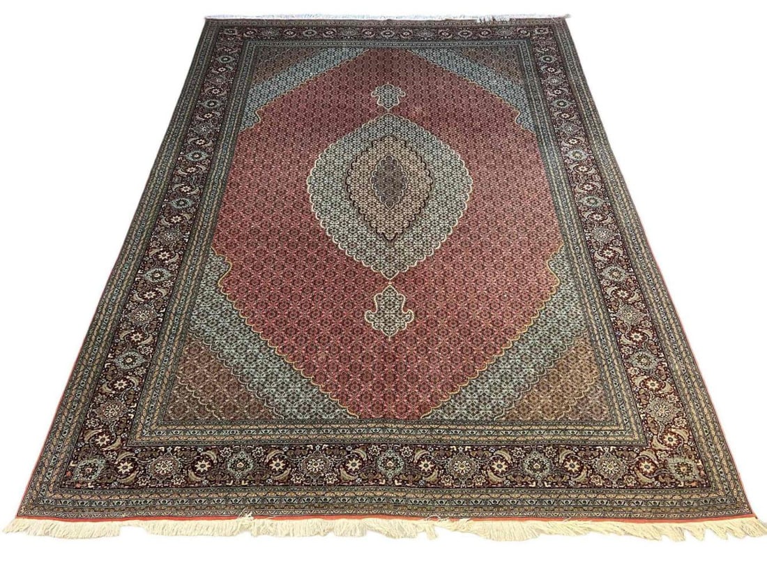 Large and Fine Persian Tabriz Rug (1 of 13)