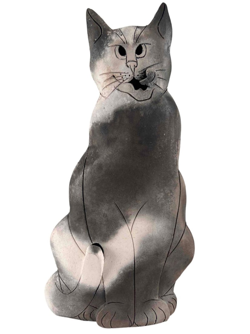 Mary Gates Dewey Studio Art Pottery Cat (1 of 10)