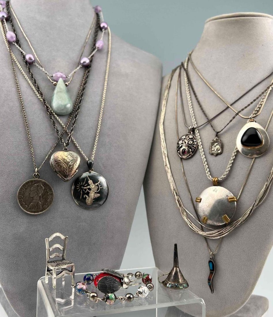 Large Sterling Silver Jewelry Lot (1 of 20)