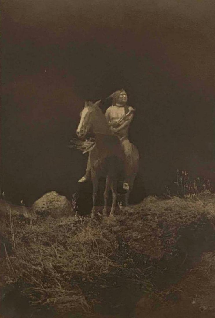 After Edward S. Curtis, Night Scout Nez Perce, Photogravure (1 of 10)