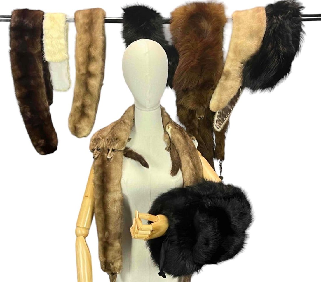 Vintage Fox & Mink Fur Accessories (1 of 20)