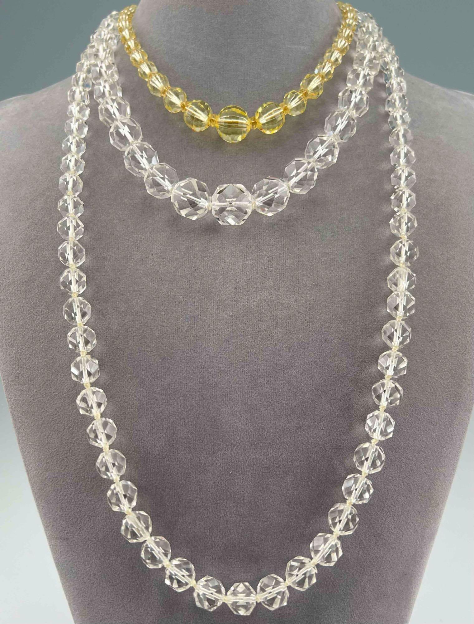 Three Rock Crystal Necklaces (1 of 11)