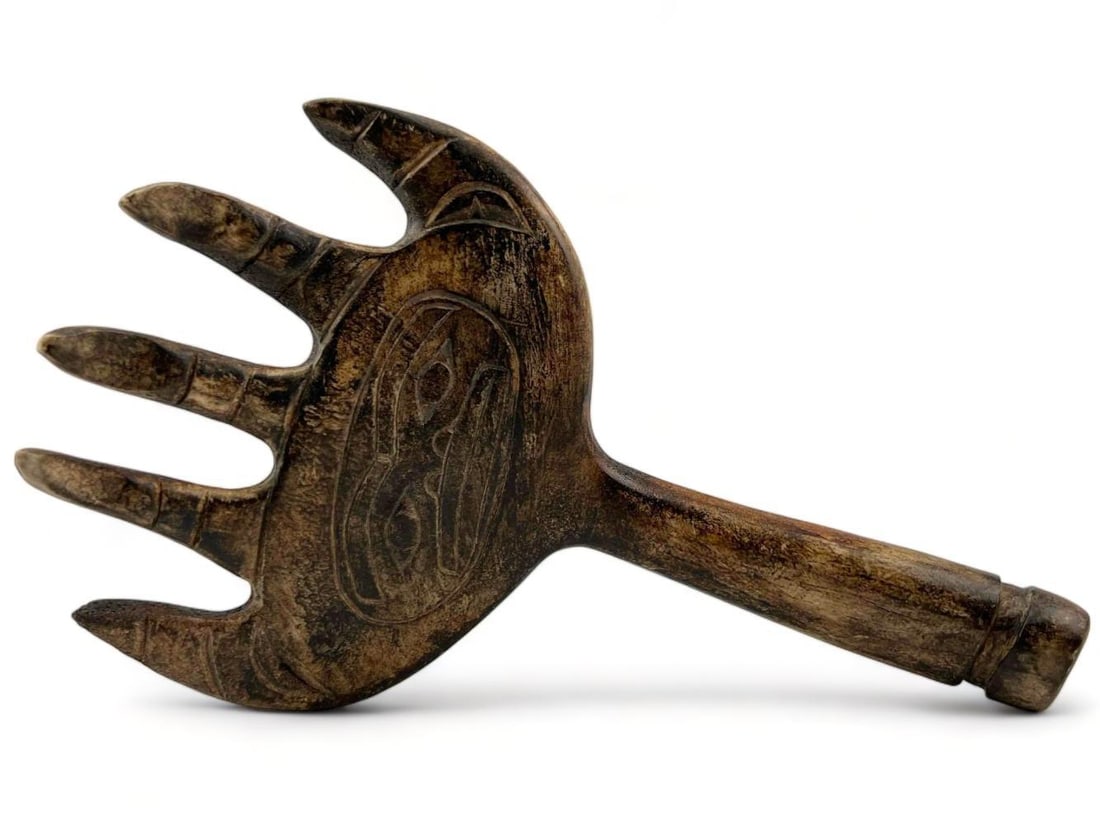 Northwest Coast Antler Rattle (1 of 9)