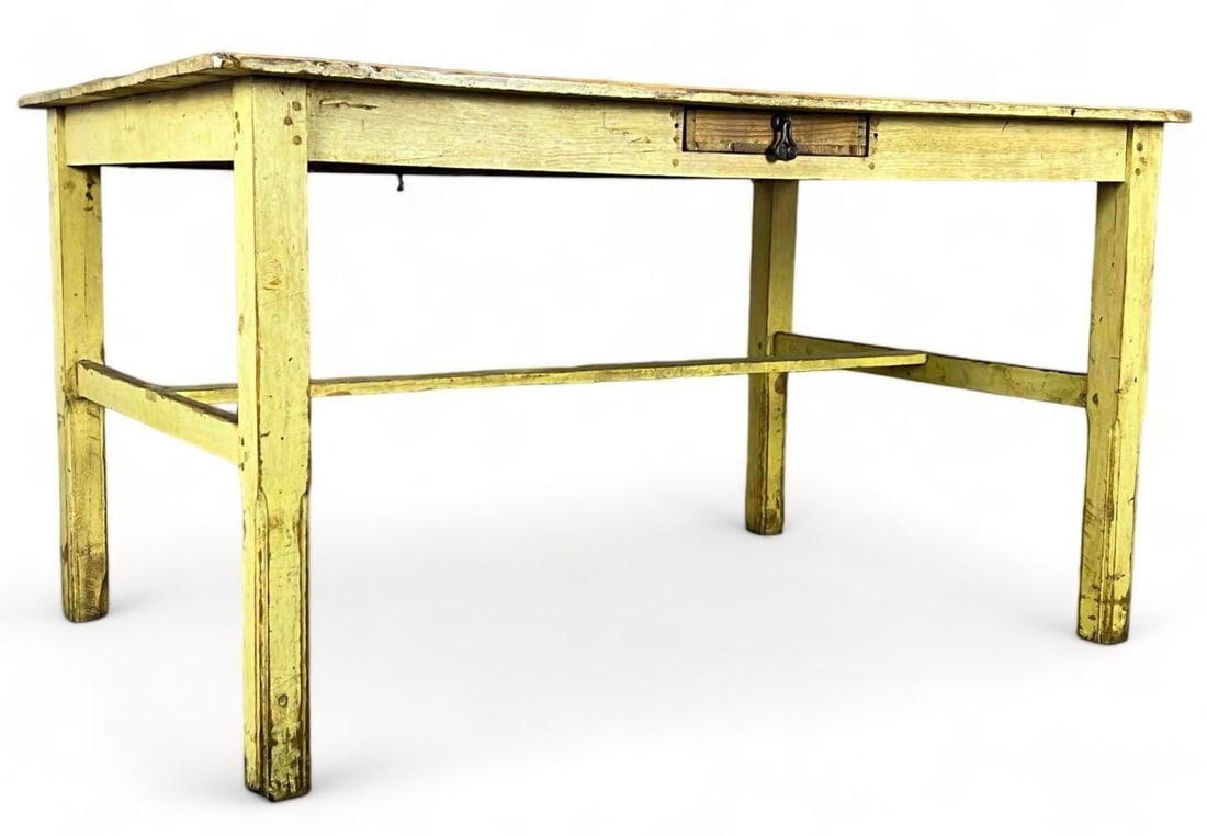 Antique Primitive French Farmhouse Table (1 of 18)