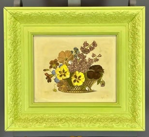Framed Floral Print