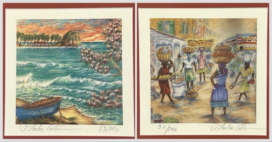 Martine Colten, Two Signed Prints