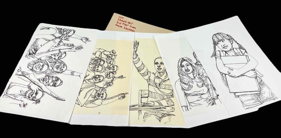 Portfolio of Museum Exhibit Design Drawings