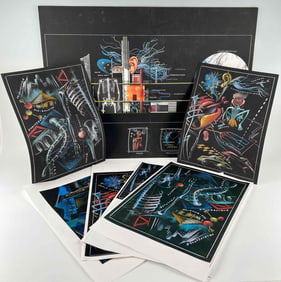 Three Original Artworks for Museum Exhibit