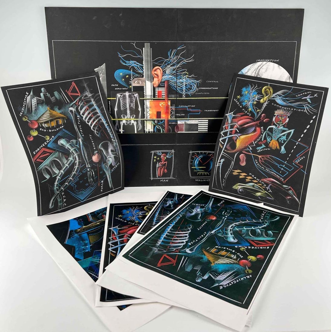 Three Original Artworks for Museum Exhibit (1 of 20)