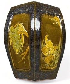 Chinese Sancai Glaze Ceramic Drum Stool