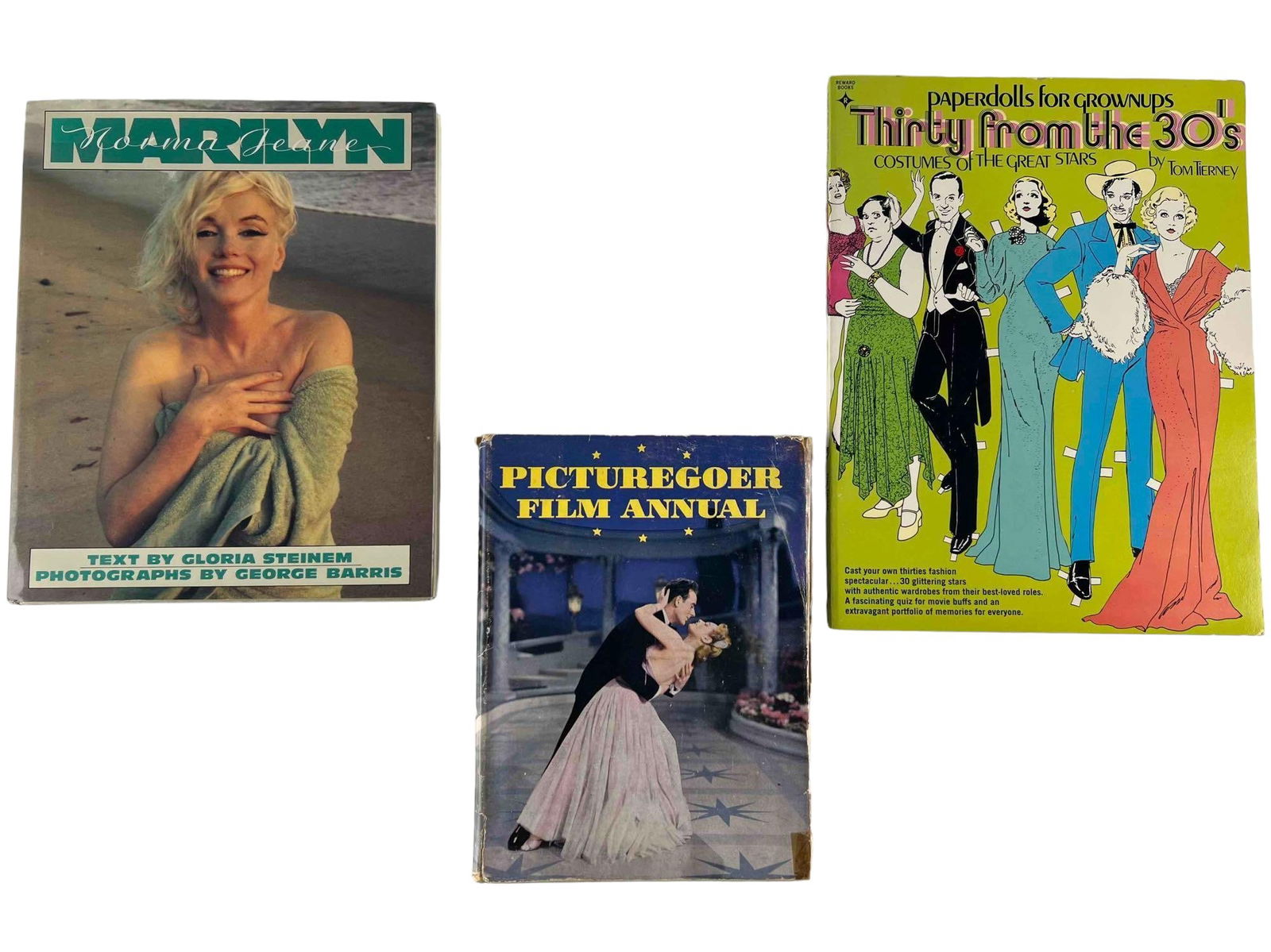 Three Vintage Marilyn Monroe & Movie Star Themed Books (1 of 20)