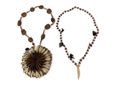 Two Amazonian Tribal Necklaces