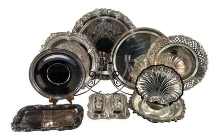 Silverplate Serving Dishes