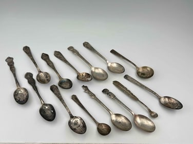 Silverplate Collector's Spoons