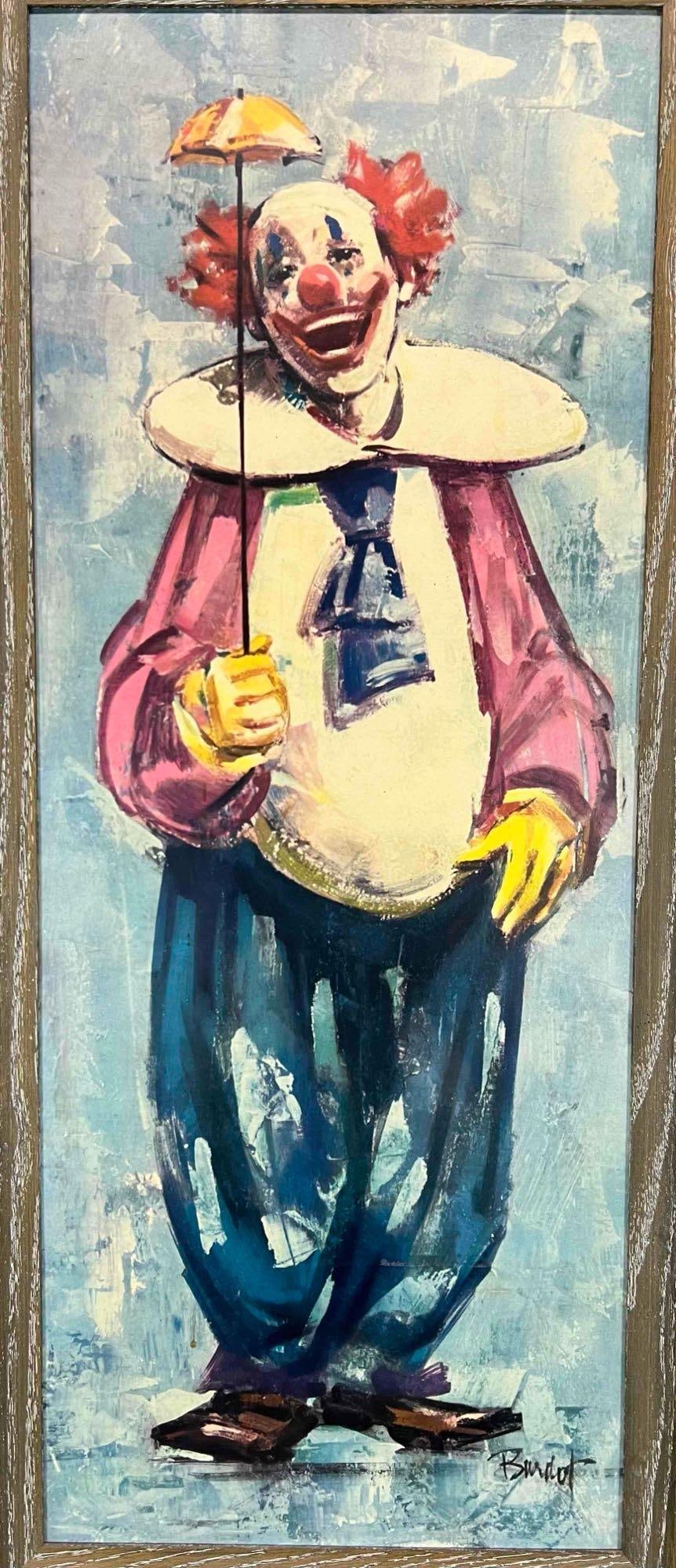 Mid Century Clown Print (1 of 8)