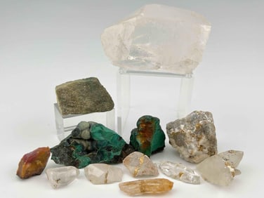 Collection Of Crystals & Stones