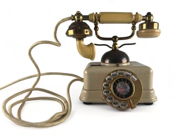 Vintage French Style Rotary Phone