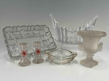 Group Of Glass Tableware