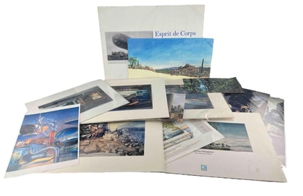 Group Of Museum Exhibit Plans & Ephemera