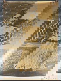 Four 1950's Enlarged Photograph Prints.