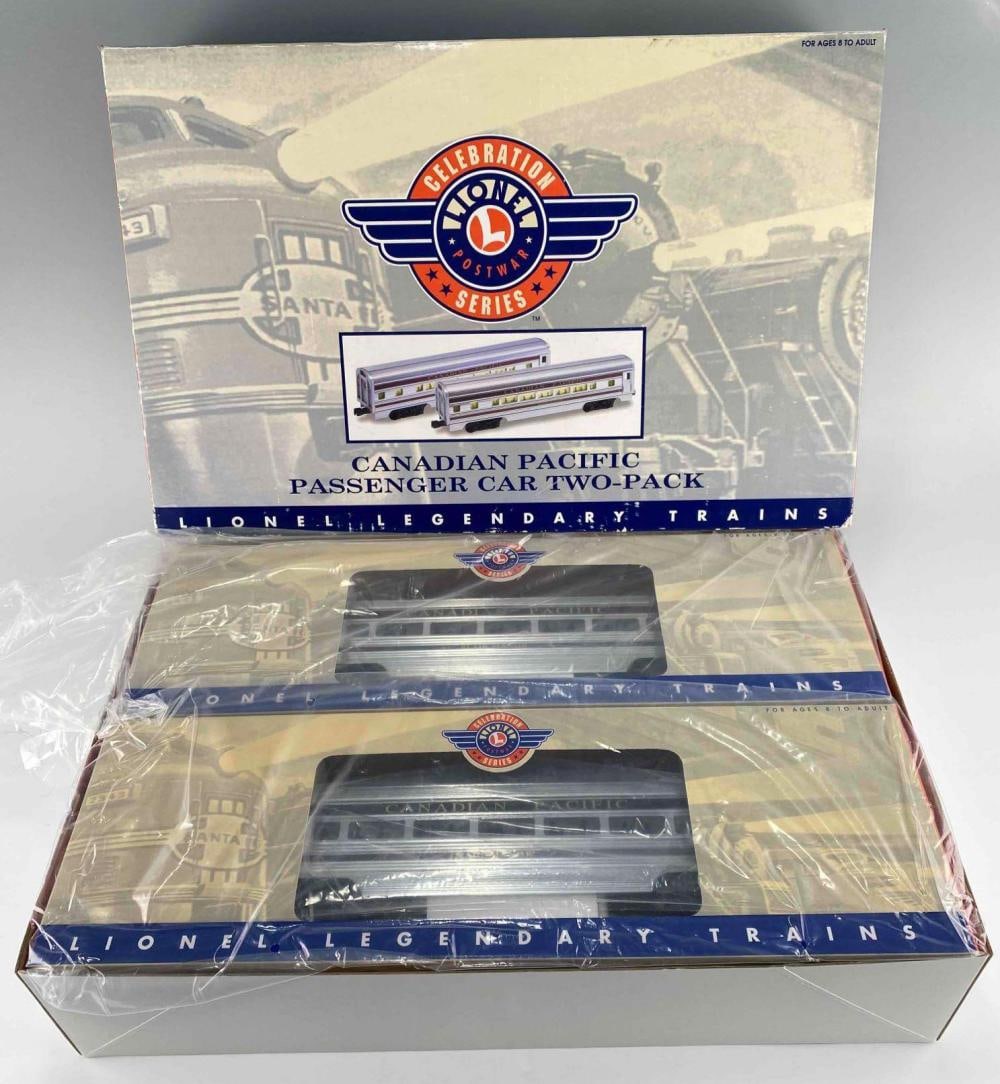 Lionel Trains Celebration Postwar Series, Canadian Pacific Passenger Car Two-Pack (1 of 9)