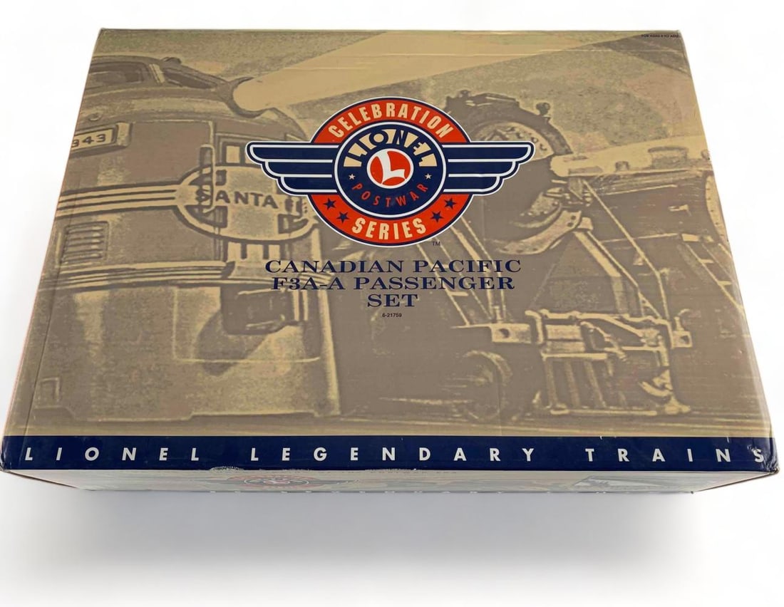 Lionel Trains No.21759, Celebration Postwar Series Canadian Pacific F3A-A Passenger Set (1 of 14)