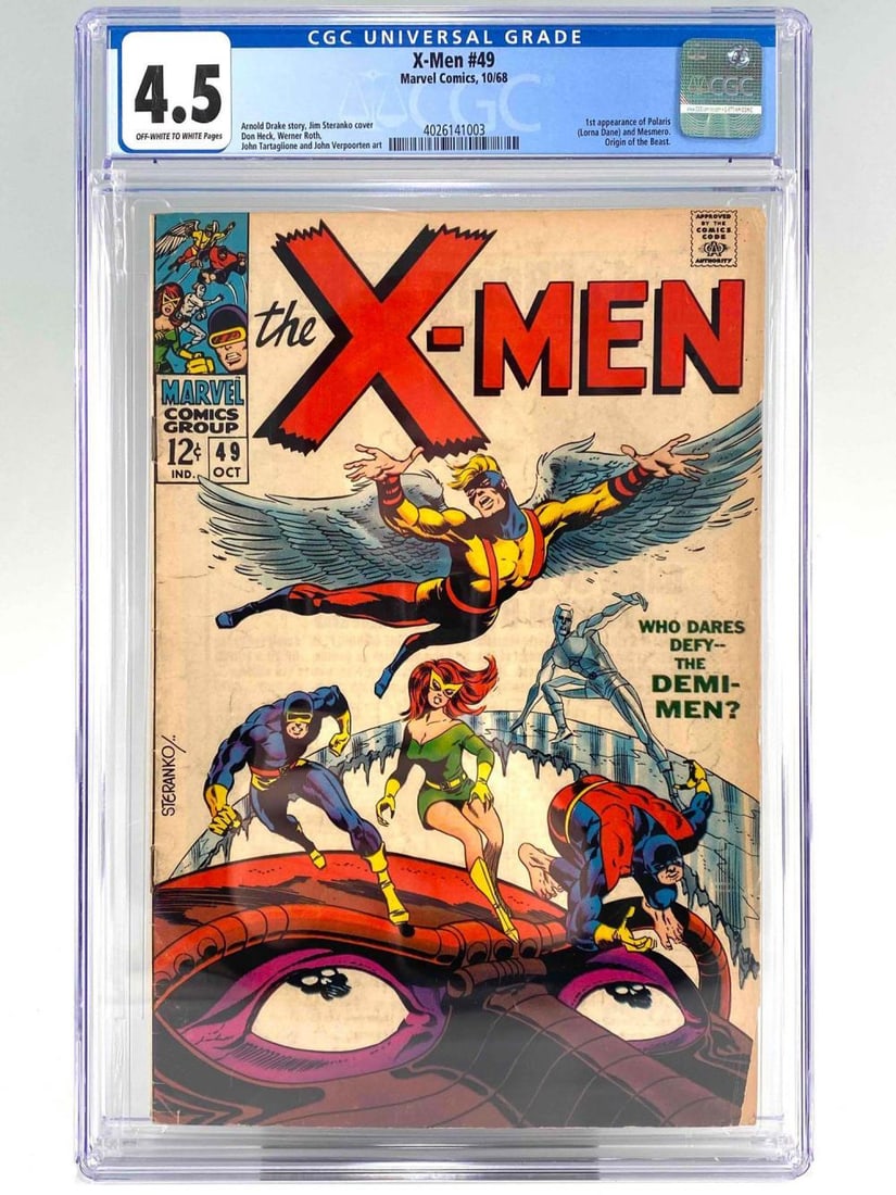 Marvel X-Men Issue 49 Comic Book (1 of 11)