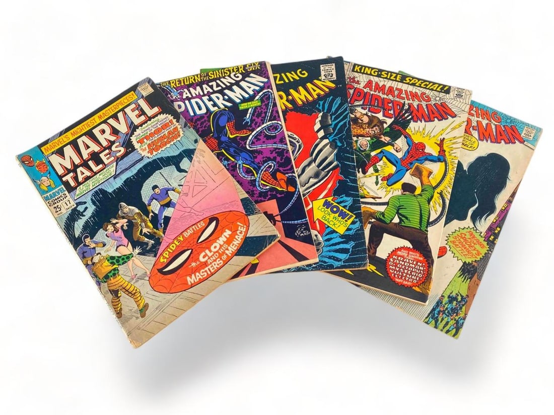 Group Of Marvel Spider Man Comic Books (1 of 12)